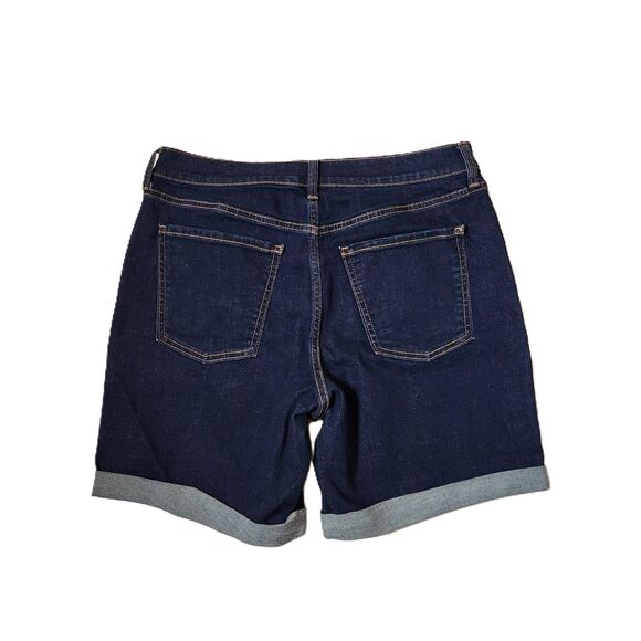 Old Navy denim mid rise shorts womens 8 - Picture 2 of 6